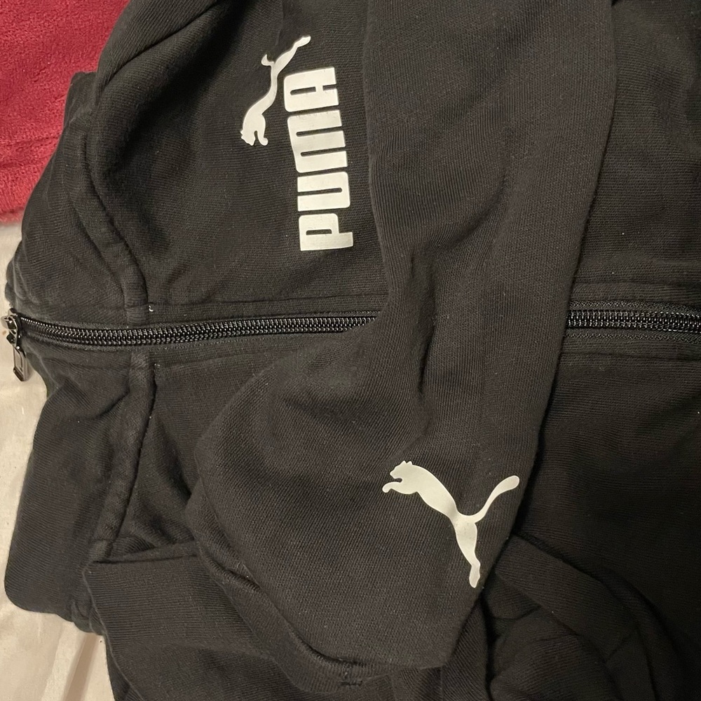 Puma cropped turtle neck zip up